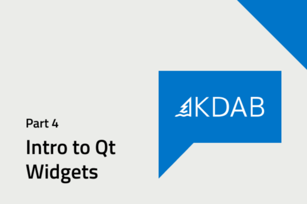 Introduction to Qt Widgets: Part 4